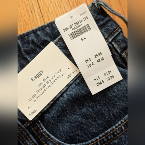 Hollister Blue Straight-Leg Jeans Classic Denim - Picture 3 of 6